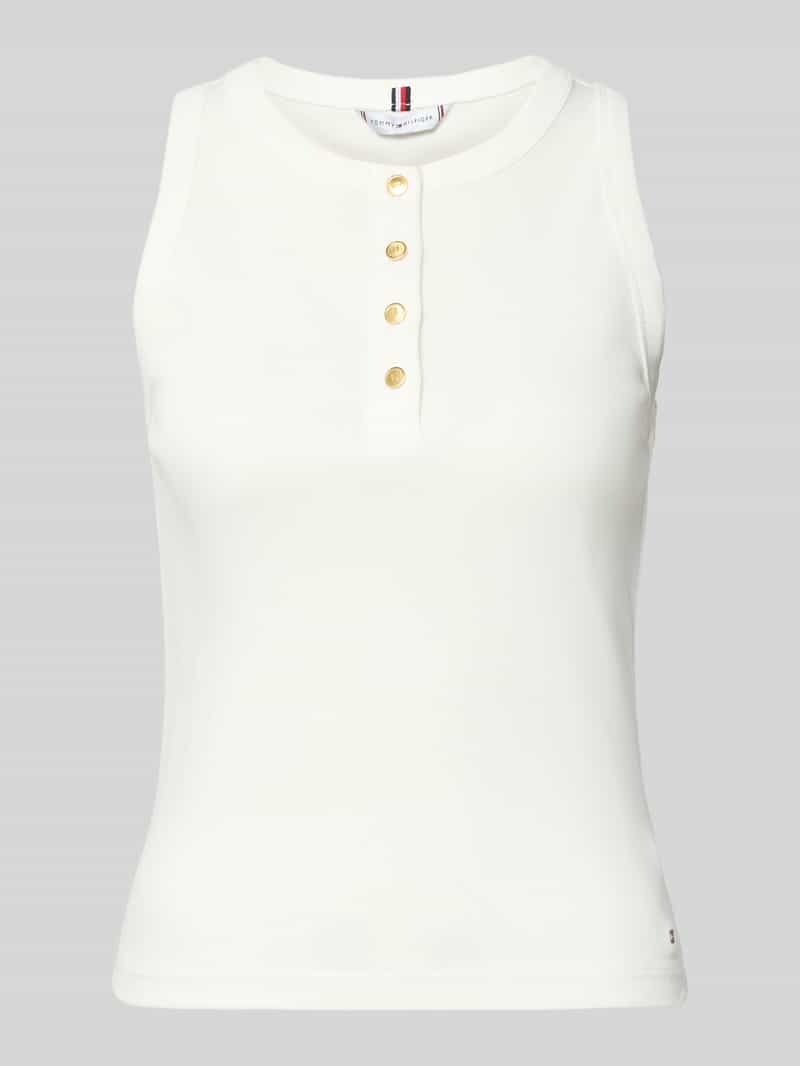 t-shirt o kroju slim fit z czystej bawełny