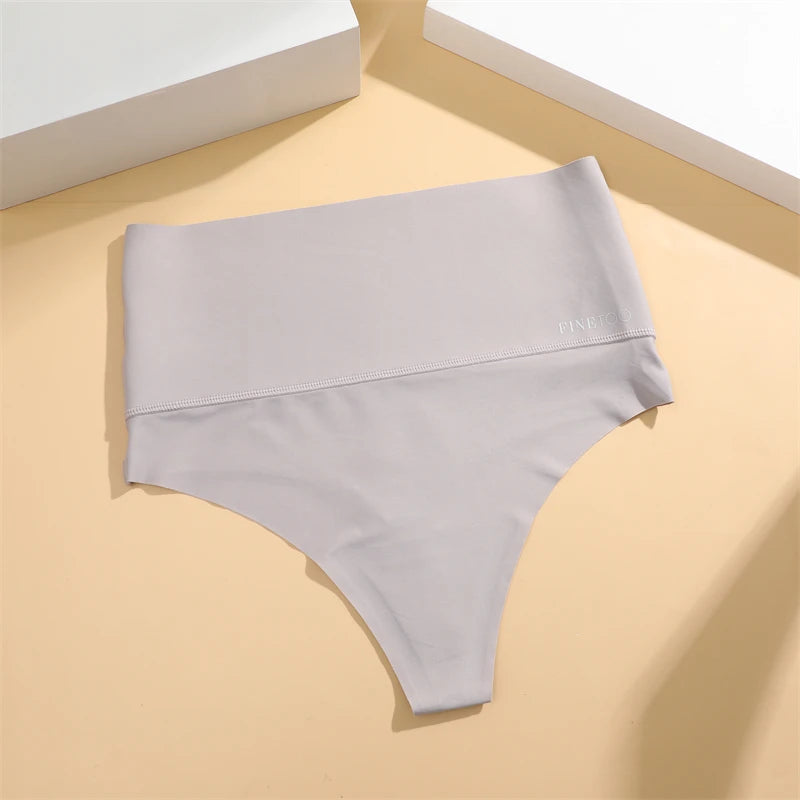 Bezszwowe majtki modelujące - Szary S