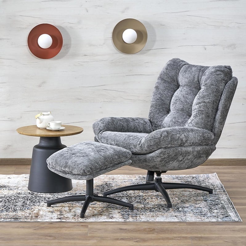 Fotel wypoczynkowy z funkcją kołyski Umeblowana.com