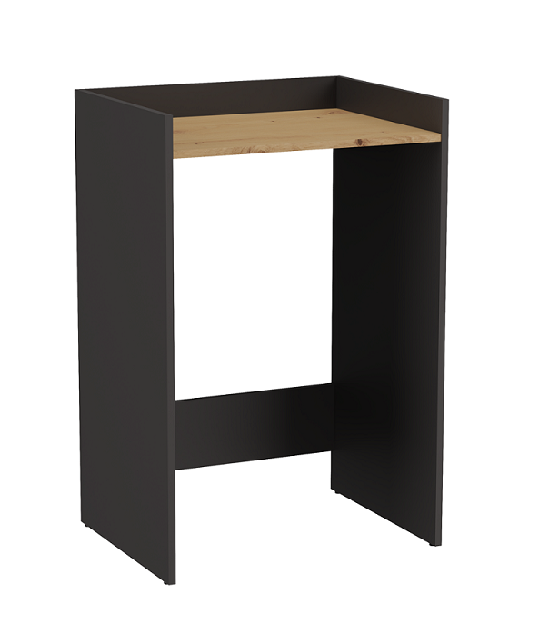 Szafka do łazienki z rantem na pralkę antracyt Umeblowana.com