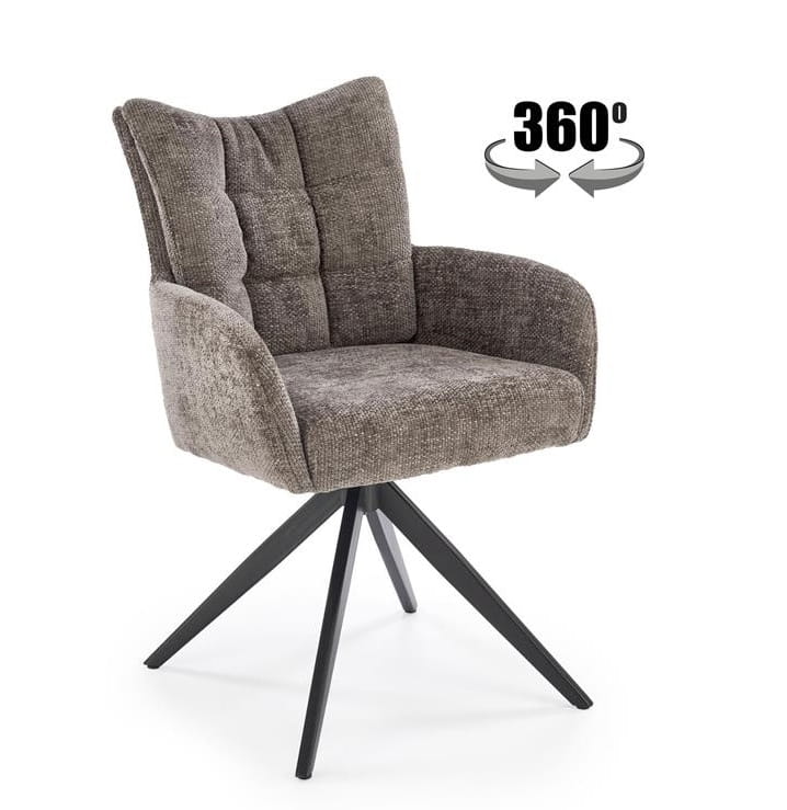 Obrotowe krzesło do jadalni popiel Umeblowana.com