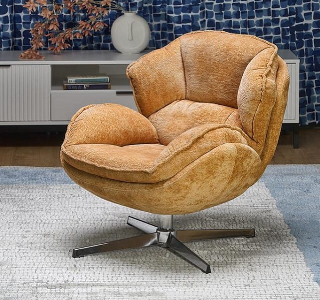 Obrotowy fotel wypoczynkowy Umeblowana.com