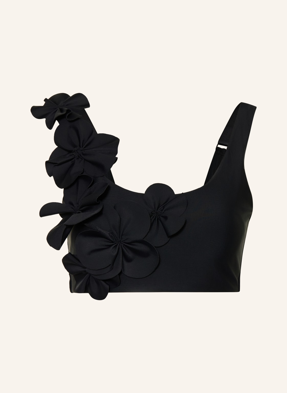 Goldbergh Top Bikini Typu Bustier Chiarella schwarz