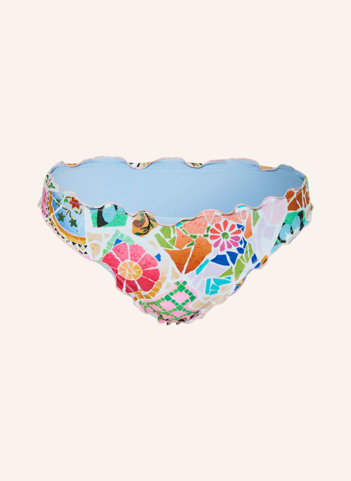 Seafolly Podstawowe Figi Bikini Beachbohème pink