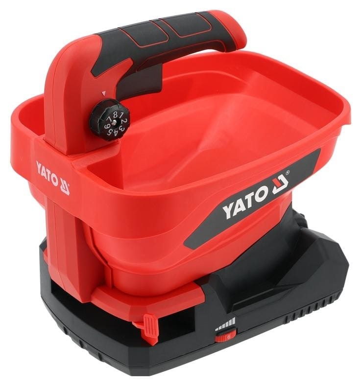 Yato YT-86704 w zestawie: akumulator i ładowarka