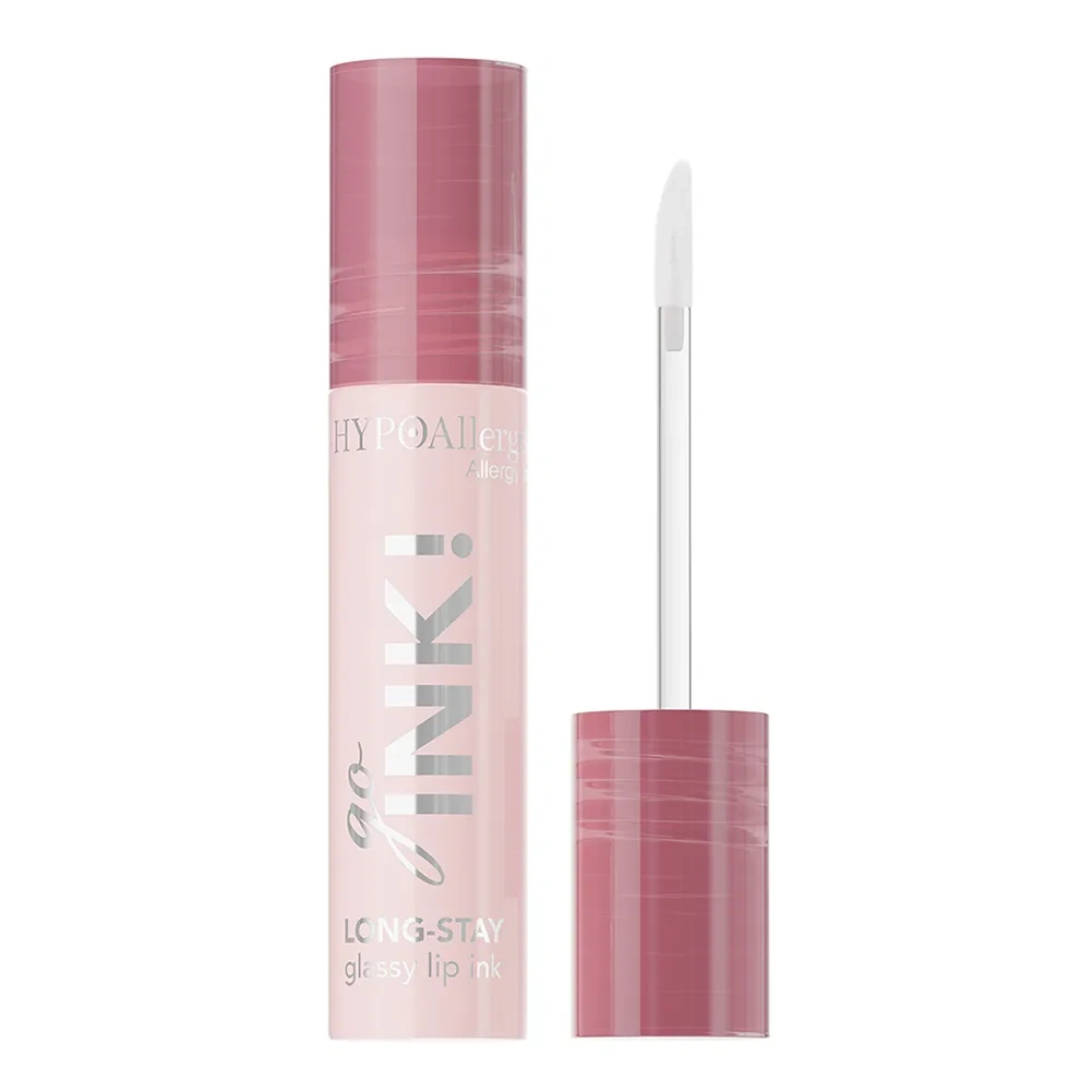Bell Hypoallergenic Go Ink! Long Stay Glassy Lip Ink pomadka w płynie 02 Cute 4,6 g