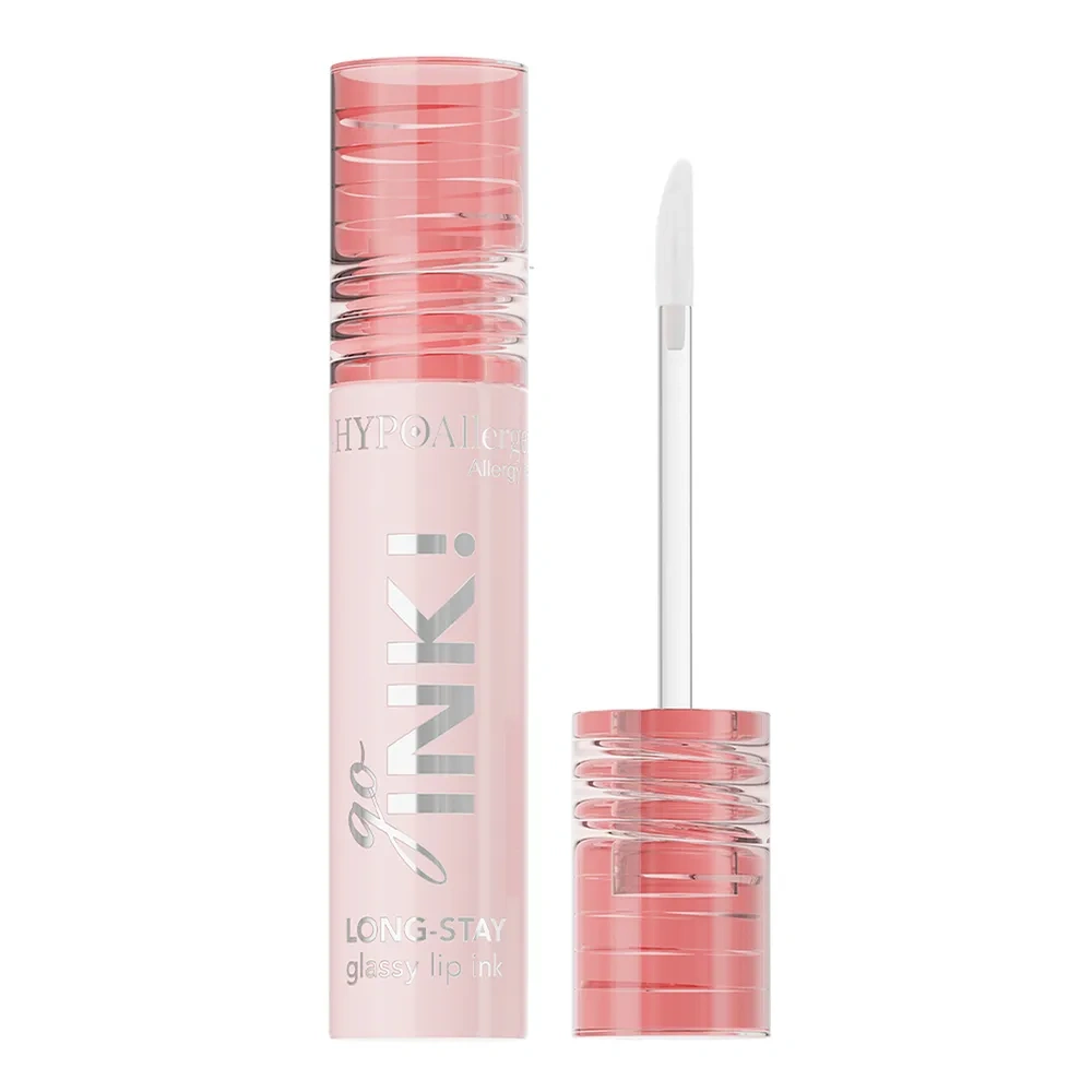 Bell Hypoallergenic Go Ink! Long Stay Glassy Lip Ink pomadka w płynie 01 Charming 4,6 g