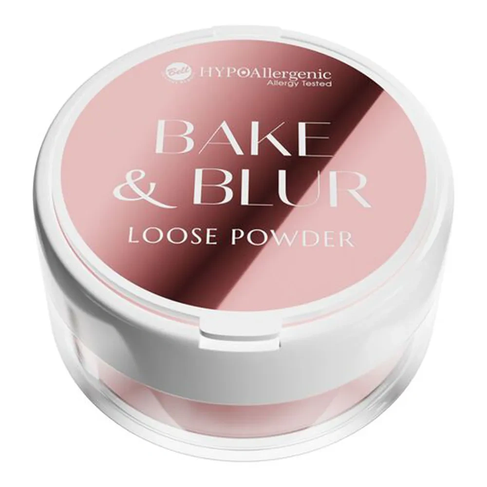 Bell Hypoallergenic Bake & Blur sypki puder do twarzy 01 Cotton Candy 5 g