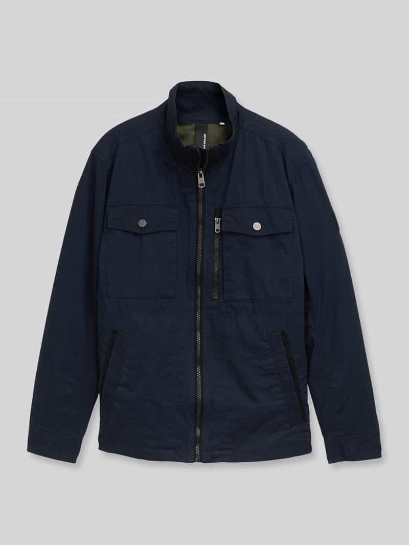 Kurtka o kroju regular fit z czystej bawełny