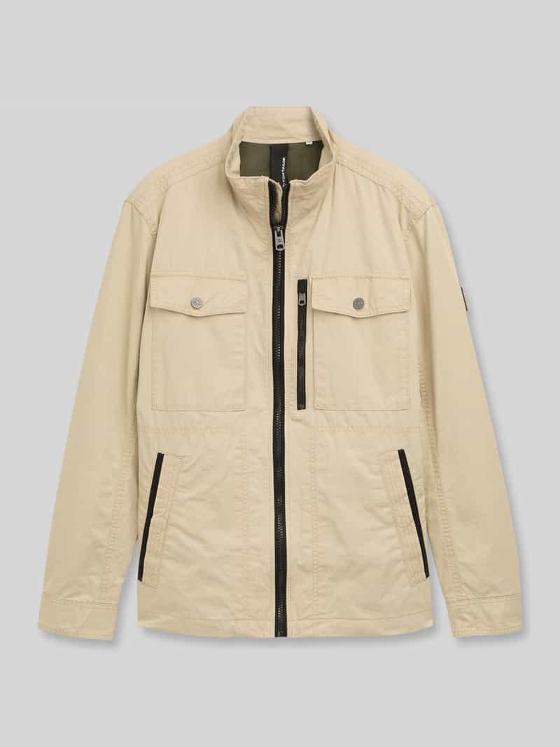 Kurtka o kroju regular fit z czystej bawełny