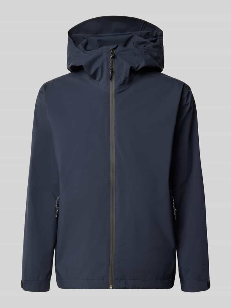 Kurtka z kapturem i kieszenie zapinane na zamek błyskawiczny model 'CYCLONE'