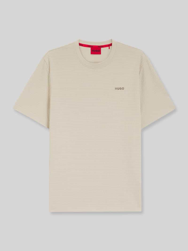 T-shirt o kroju regular fit z mieszanki bawełny model 'AUSTIN'