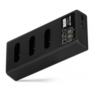 Ładowarka trzykanałowa Newell CD-USB-C do akumulatorów NP-BX1 do Sony