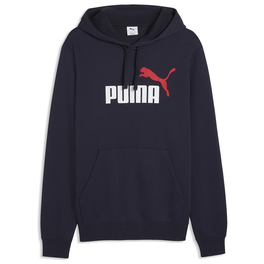 Męska bluza Puma Ess 2 Color Logo Hoodie Rozmiar: M / Kolor: ciemnoniebieski