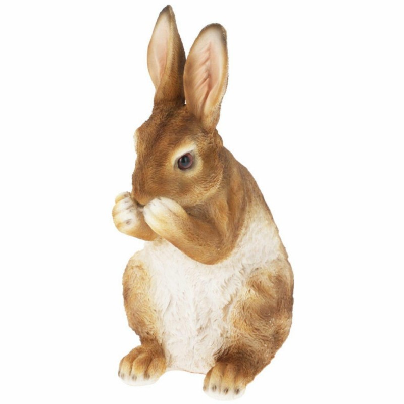 Figurka ogrodowa królik stojący 26 cm wzór 2