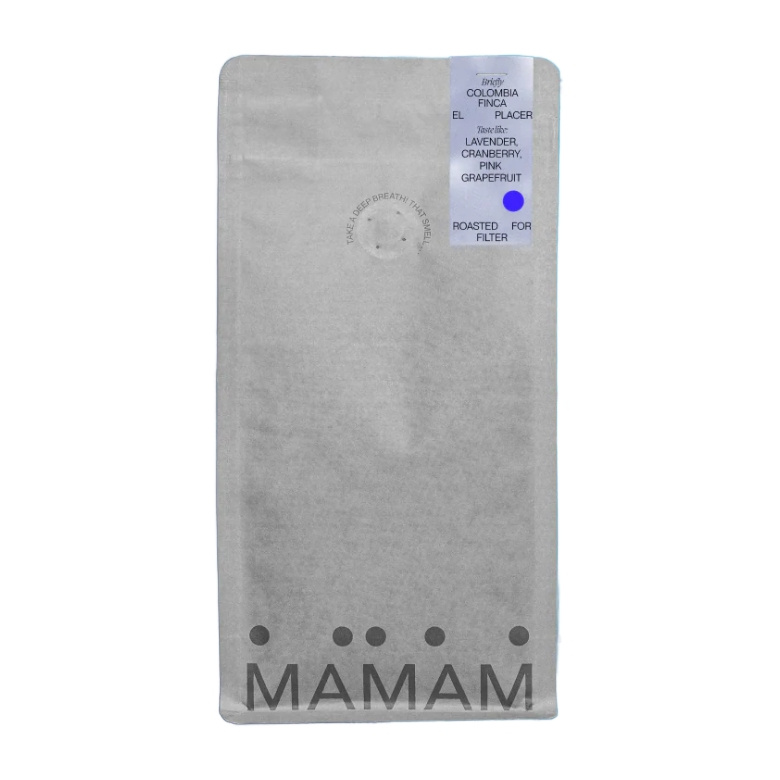 Kawa ziarnista MAMAM Colombia Finca El Placer 250g