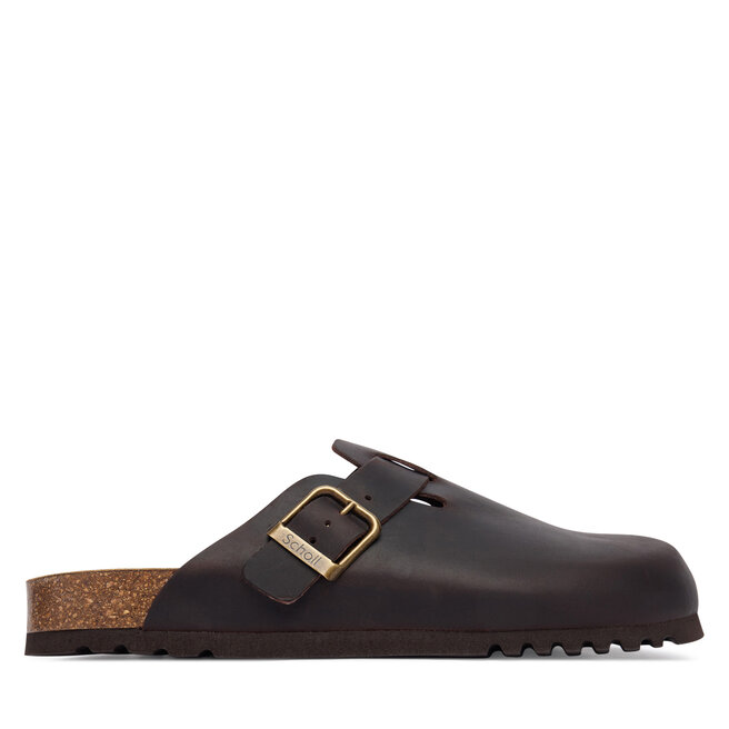 Klapki Scholl Olivier F32408 Brązowy