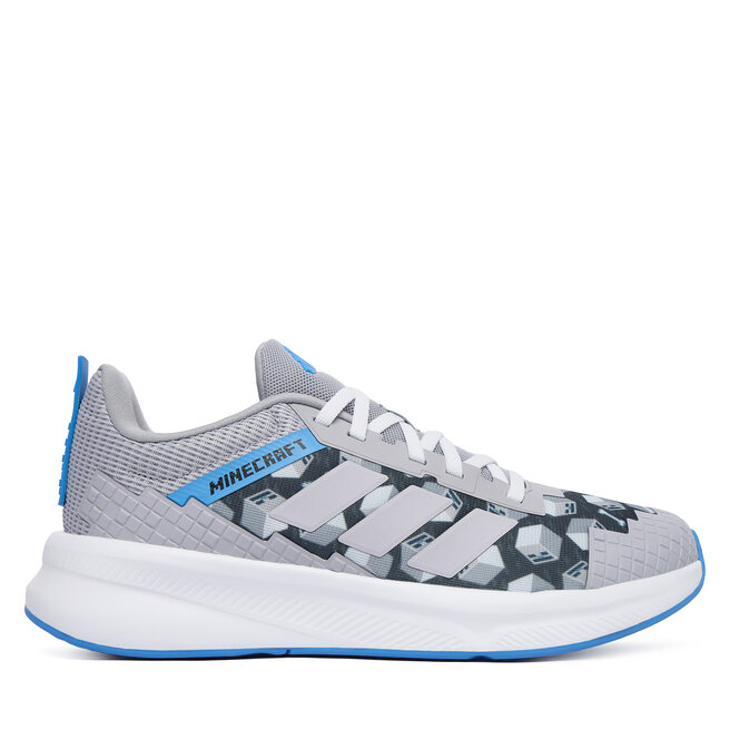 Sneakersy adidas Minecraft Fortarun 4.0 JR1933 Szary