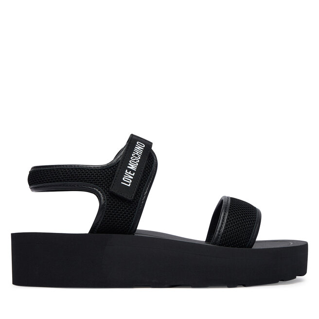 Sandały LOVE MOSCHINO JA16144I0OIQI00A Czarny