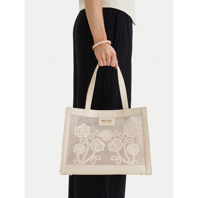 Torebka Nine West CEO-Wall Street Glow-KY319 Beżowy