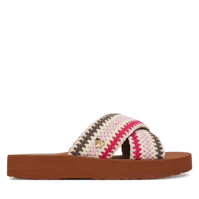 Klapki LOVE MOSCHINO JA28324G0OJQC20B Kolorowy