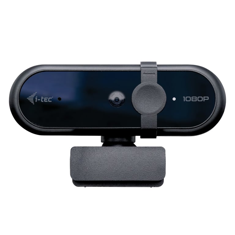 i-tec SOLOMON 100 kamera internetowa 2 MP 1920 x 1080 px USB Czarny CAMSOLOMONF100