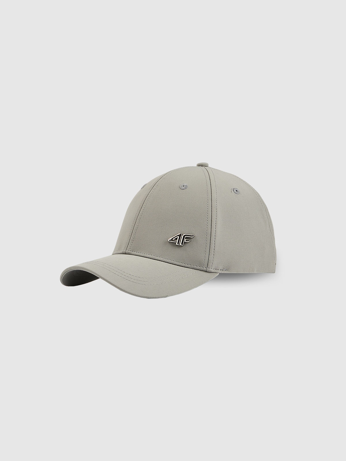 4F Czapka z daszkiem strapback uniseks - szara XS/S (56cm)
