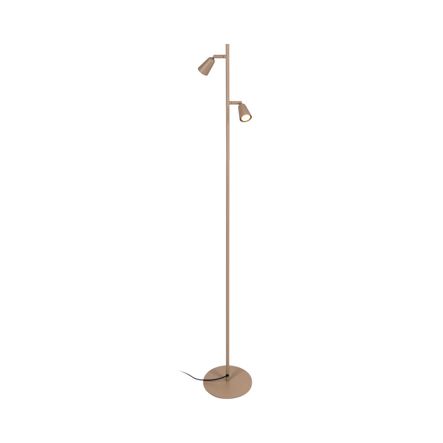 TIANA lampa podłogowa beżowa taupe 2xGU10 LUCIDE 65701/02/41