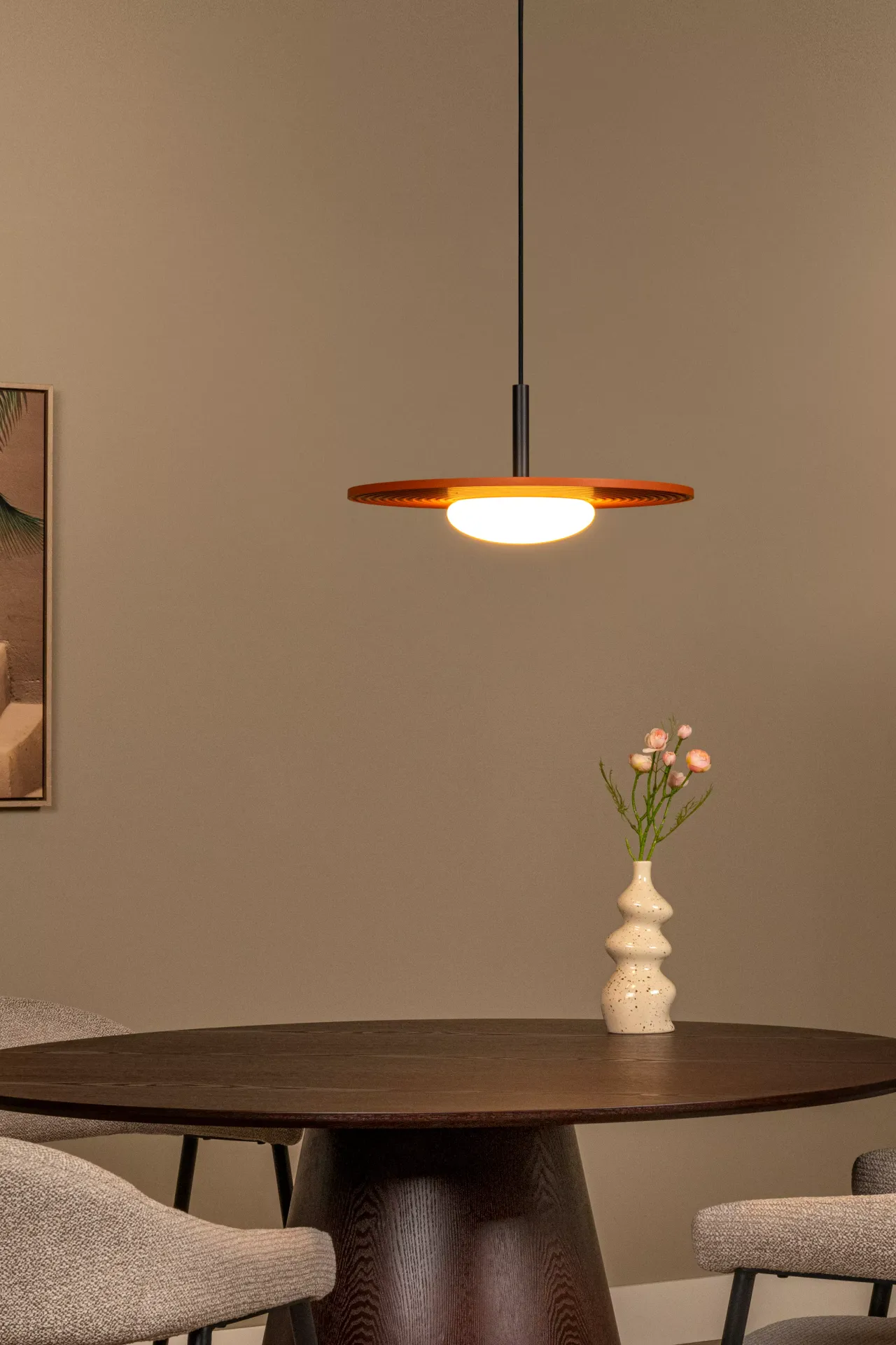 CARMINO lampa wisząca terracotta ceglasty LED 8W 2700K LUCIDE 77492/07/55