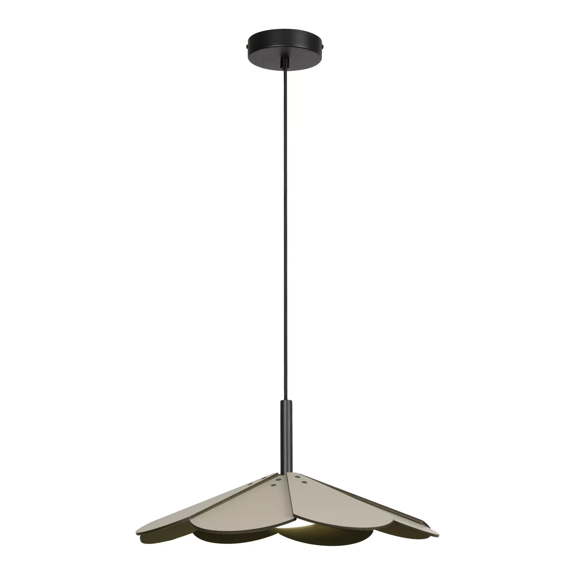 BLOMSTER lampa wisząca kwiat zielony szałwiowy LED 9W 3000K LUCIDE 77493/07/33