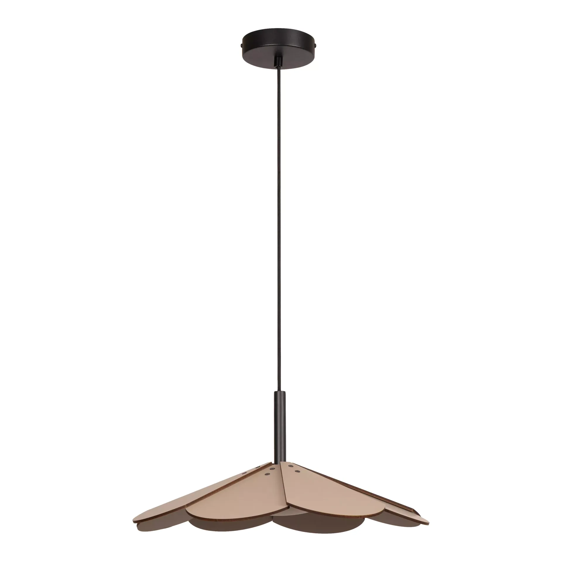 BLOMSTER lampa wisząca kwiat taupe beżowy LED 9W 3000K LUCIDE 77493/07/41
