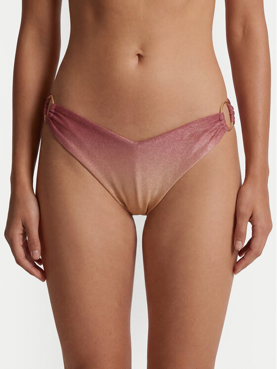 Guess Dół od bikini E6GO09 KF600 Różowy