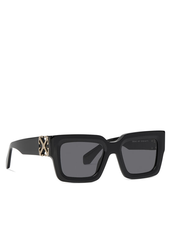 Off-White Okulary przeciwsłoneczne OERI14D Czarny
