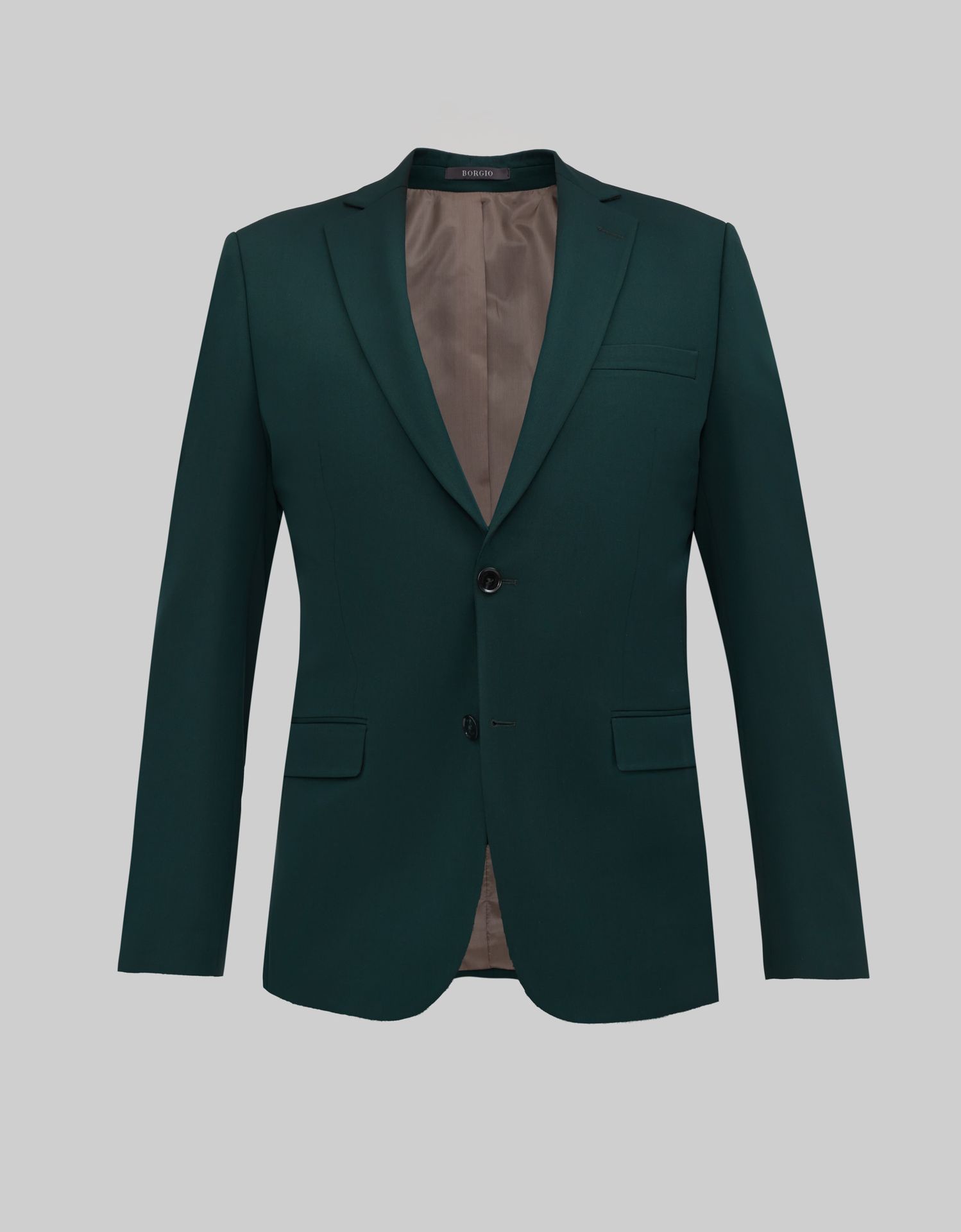 marynarka do zestawu lido 01 zielona slim fit