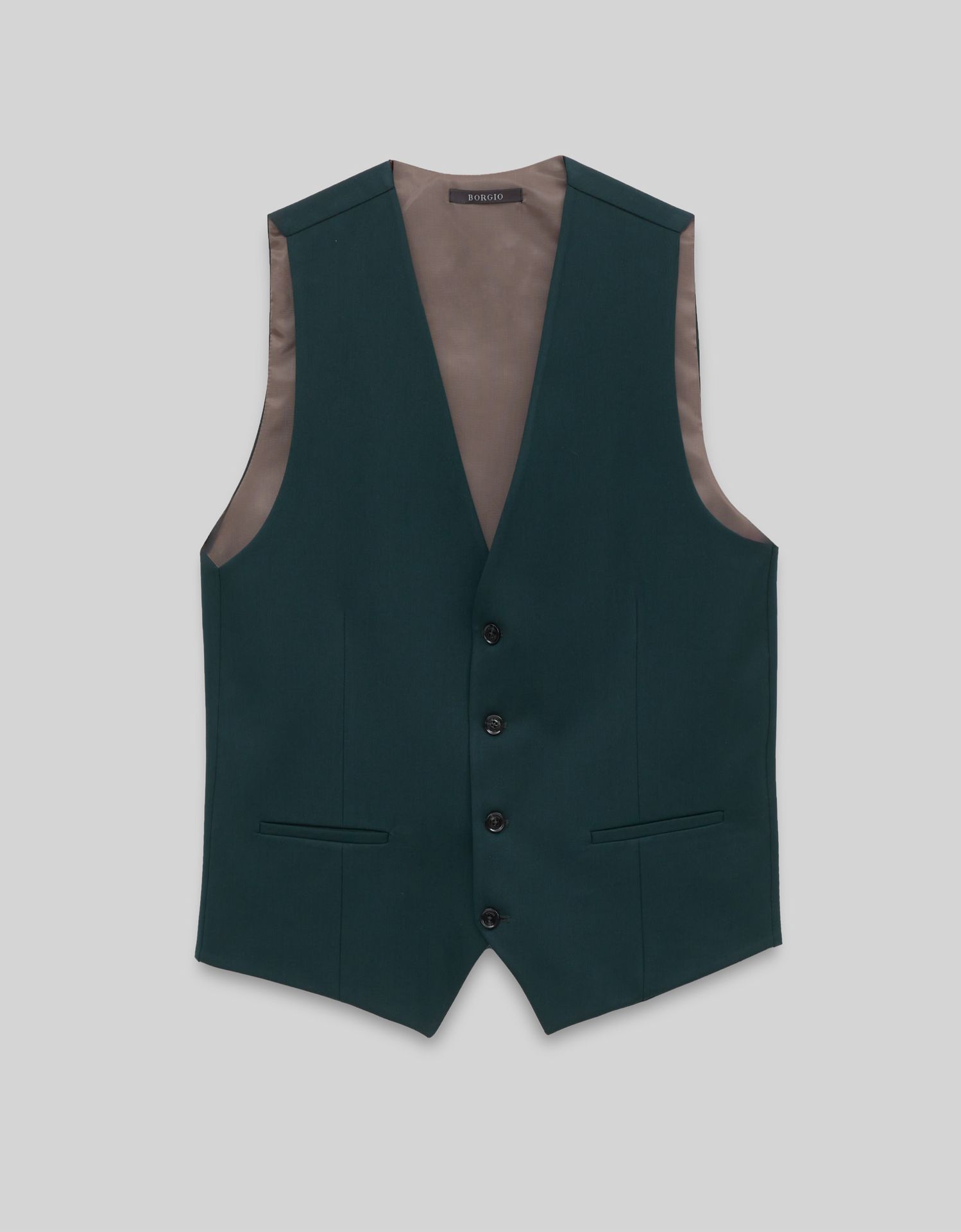 kamizelka do zestawu lido 01 slim fit zielona