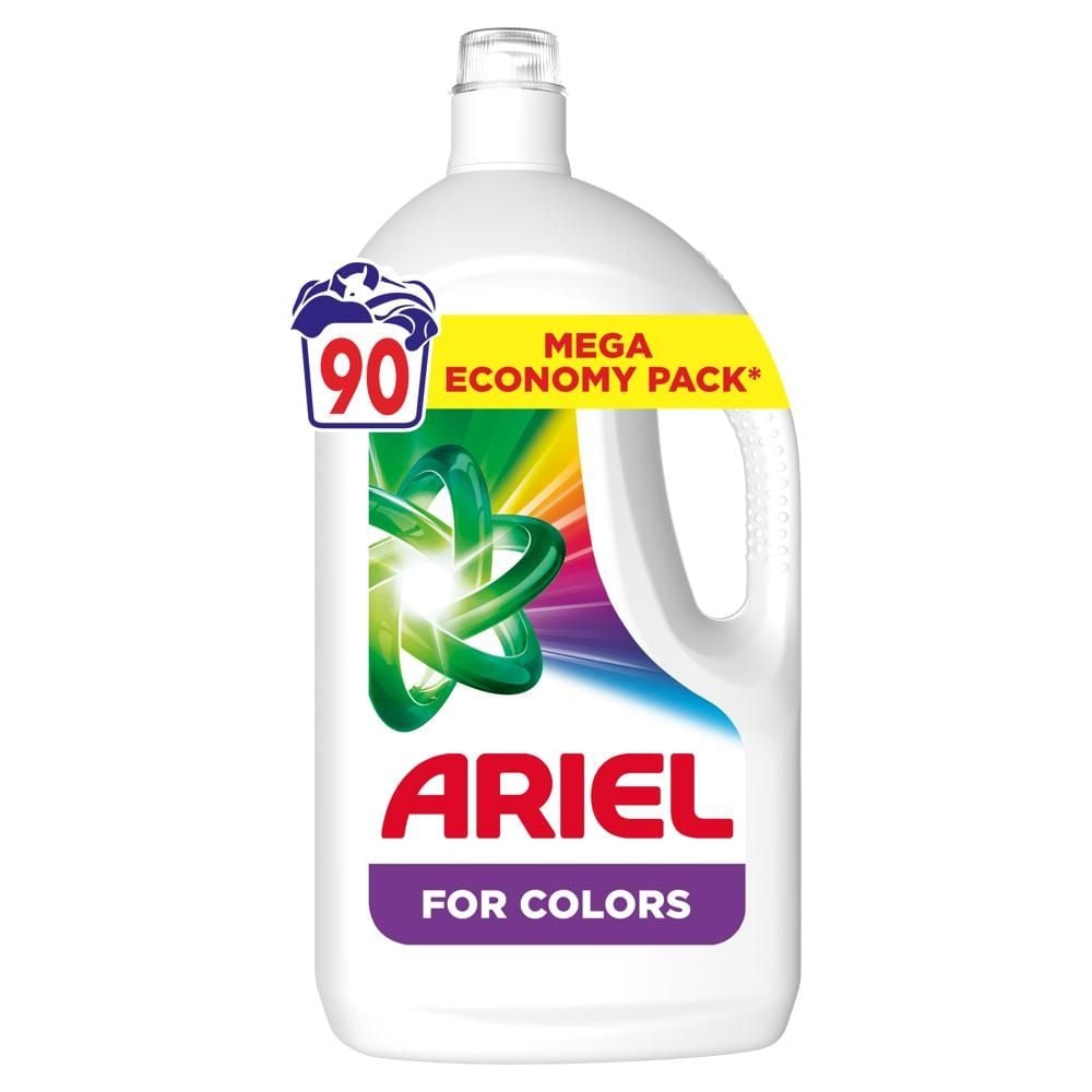 Ariel Płyn Do Prania Do Kolorowych Tkanin, 4.05 l, 90 Prań