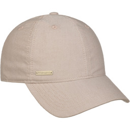 Czapka Uni Chambray by Seeberger, jasnobeżowy, One Size