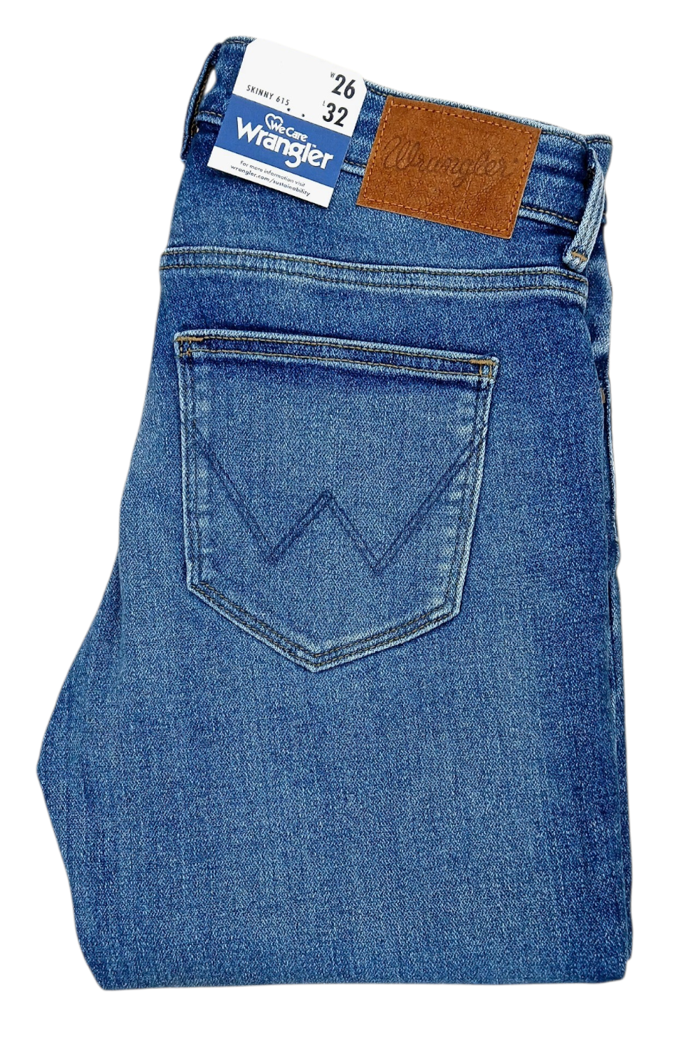 WRANGLER SKINNY RAVEN JEANSY DAMSKIE