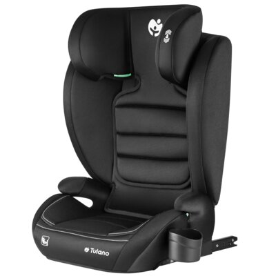 Fotelik samochodowy TULANO Joy 25 I-Size 100-150 cm (15-36 kg) Czarny