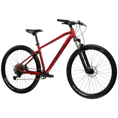 Rower górski MTB INDIANA X-Pulser 3.9 M20 29 cali męski Rubinowo-czarny