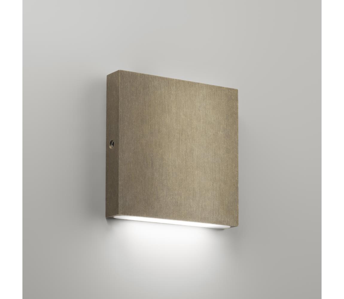 Ideal Lux - Zewnętrzny kinkiet LED POST-IT LED/3W/12V CRI 90 mosiądz