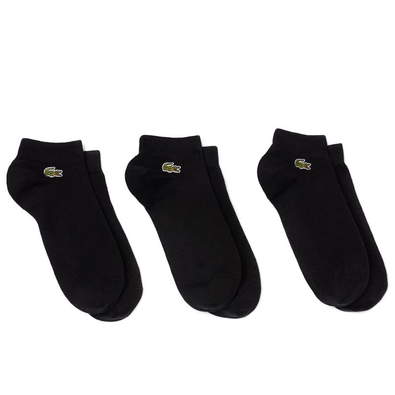 Skarpetki unisex Lacoste RA2917-8VM - czarne