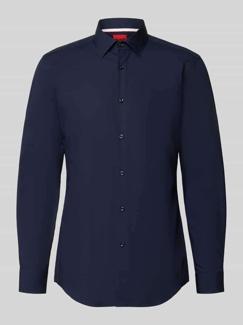 Koszula biznesowa o kroju slim fit z czystej bawełny model 'KOEY'