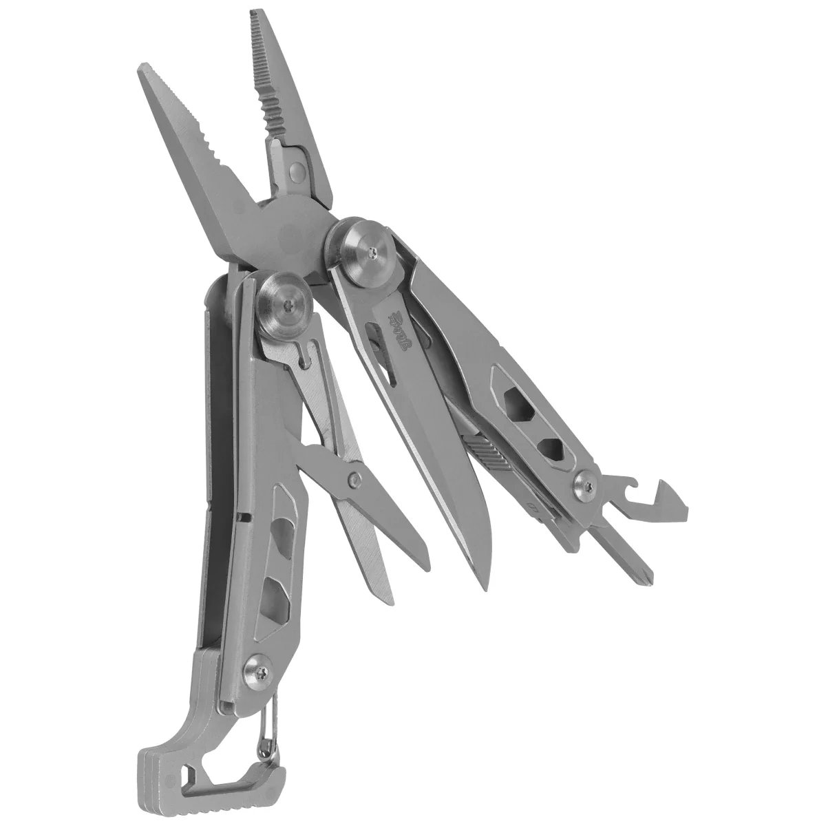 Multitool Herbertz Gray Stainless Steel, Satin 420 (55048)