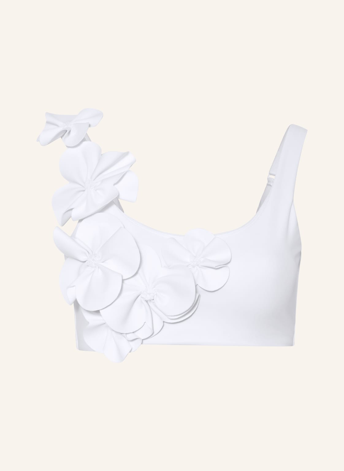 Goldbergh Top Bikini Typu Bustier Chiarella weiss