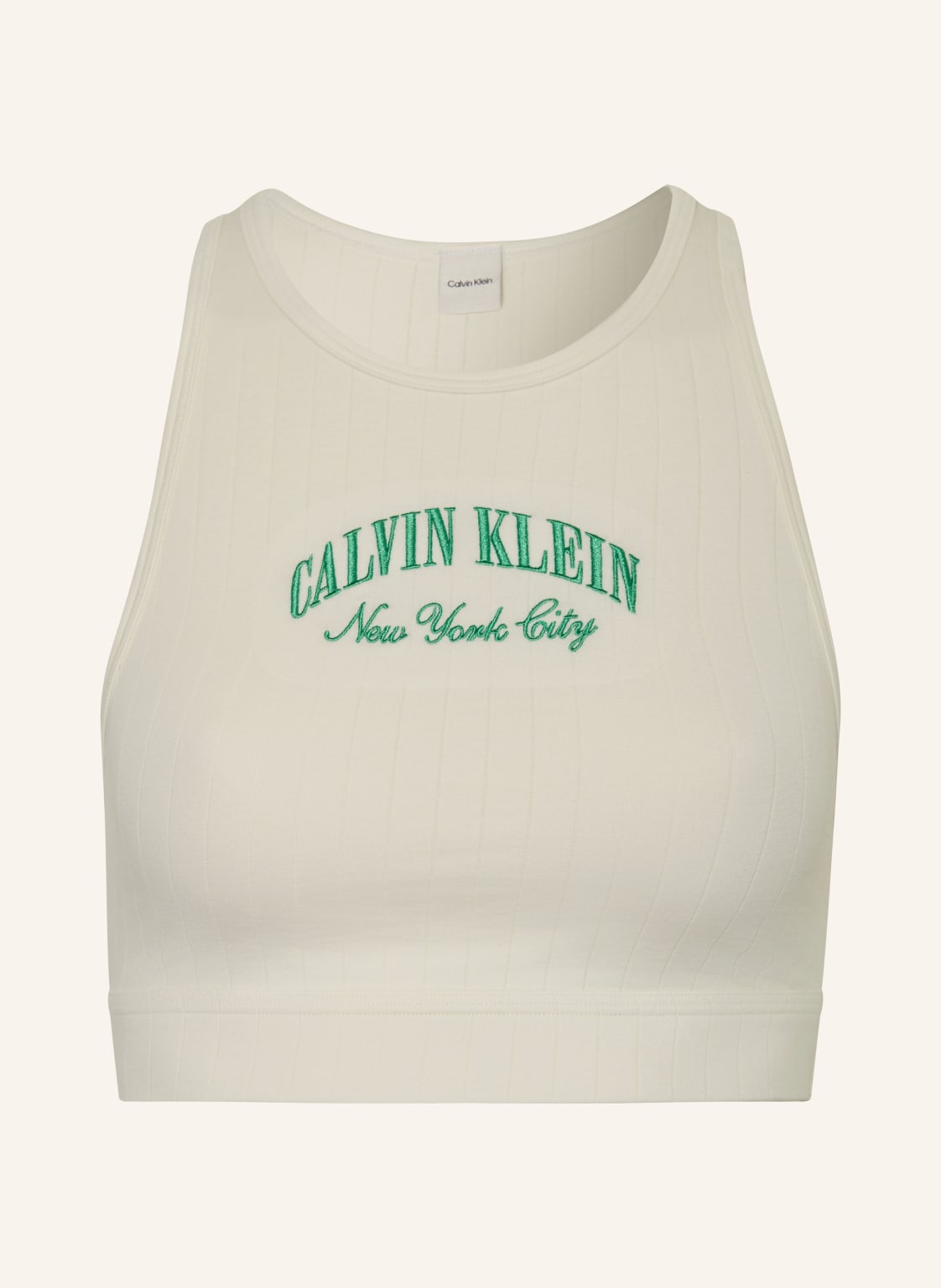 Calvin Klein Bustier Heritage Classic Cotton weiss