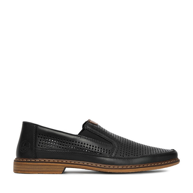 Półbuty Rieker CEO-13459-00 Czarny