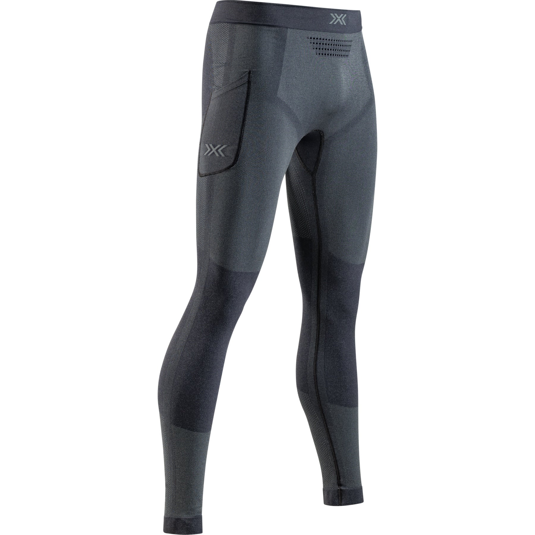 Leginsy męskie X-Bionic XCEED RUN LONG TIGHTS MEN X BLACK/RHINO GREY [K: B130 R: M]