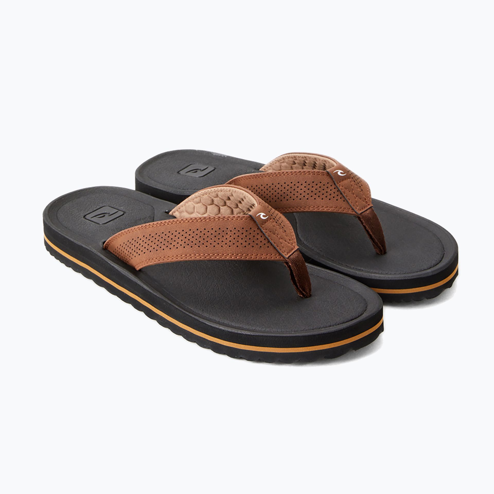 Japonki męskie Rip Curl Chiba Open Toe brown/black WYSYŁKA W 24H 30 DNI NA ZWROT