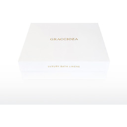 Graccioza Szlafrok Bee Waffle Hooded White